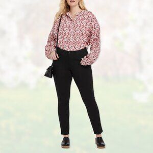 NWT Black Mid-Rise Curvy Skinny Jeans - Women's Size 16 (33 Waist) Black Pants
